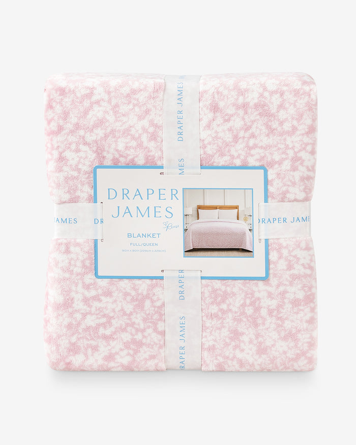 Chalk Pink Velvetloft Blanket