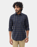 LONG SLEEVE INDIA FIT CHECK SHIRT