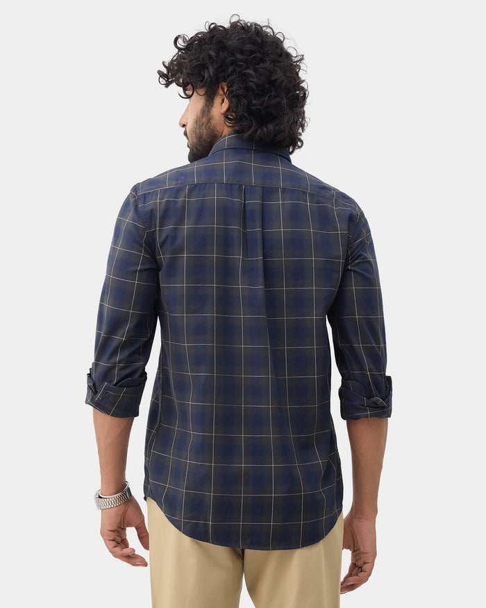 Charcoal Check Shirt - Wolfer