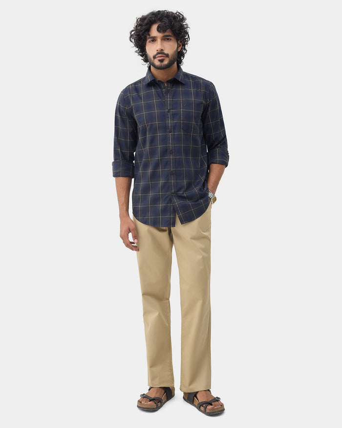 Charcoal Check Shirt - Wolfer
