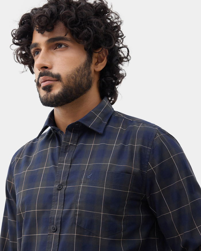 Charcoal Check Shirt - Wolfer