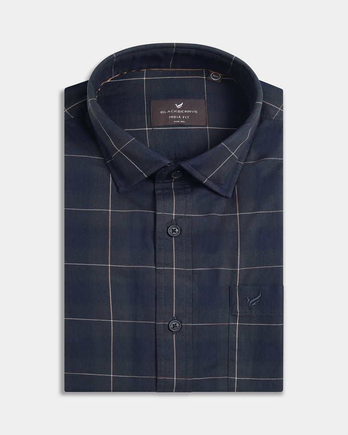 Charcoal Check Shirt - Wolfer