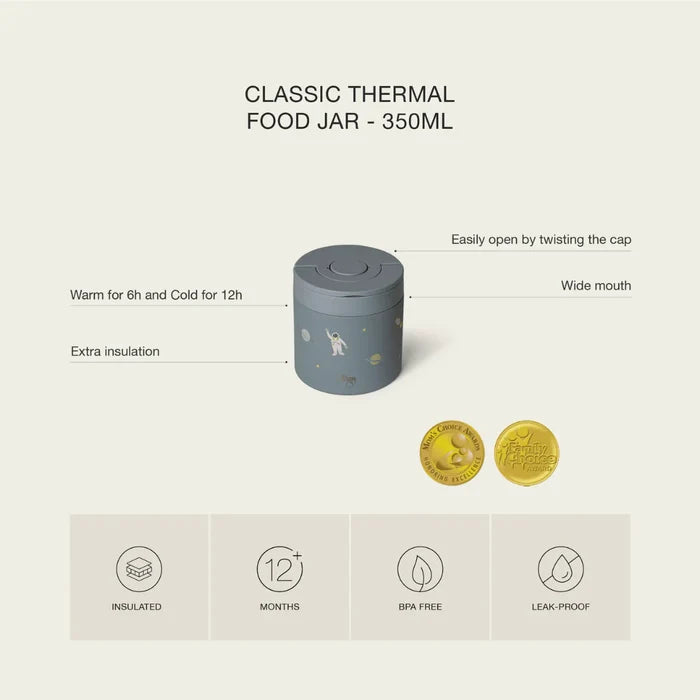 Citron Classic Thermal Food Jar 350ml