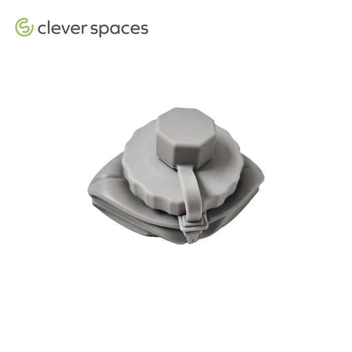 Clever Spaces Silicone Foldable Travel Bottle