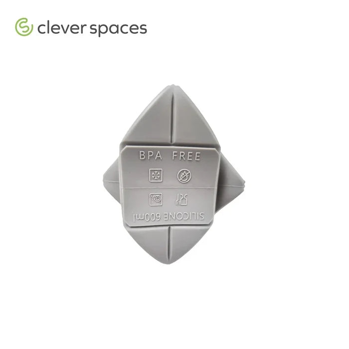 Clever Spaces Silicone Foldable Travel Bottle
