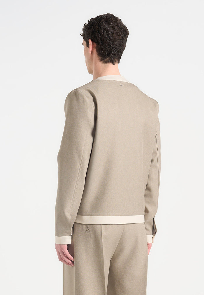 clovis-tailored-cardigan-with-contrast-placket-beige