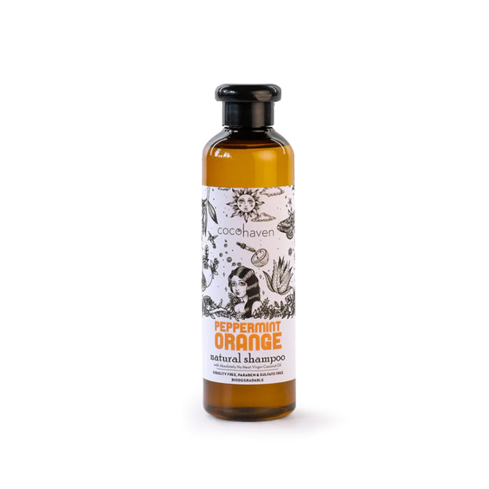 Coco Haven Peppermint and Orange Shampoo