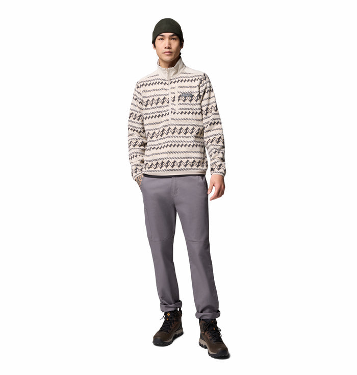 COLUMBIA MENS SWEATER WEATHER™ PRINTED HALF ZIP II SWEATER