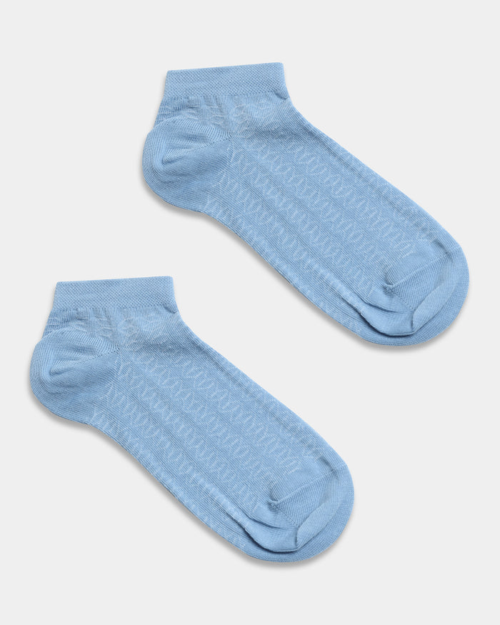 Combed Cotton Ankle Length Socks Pack of 3 - Alme
