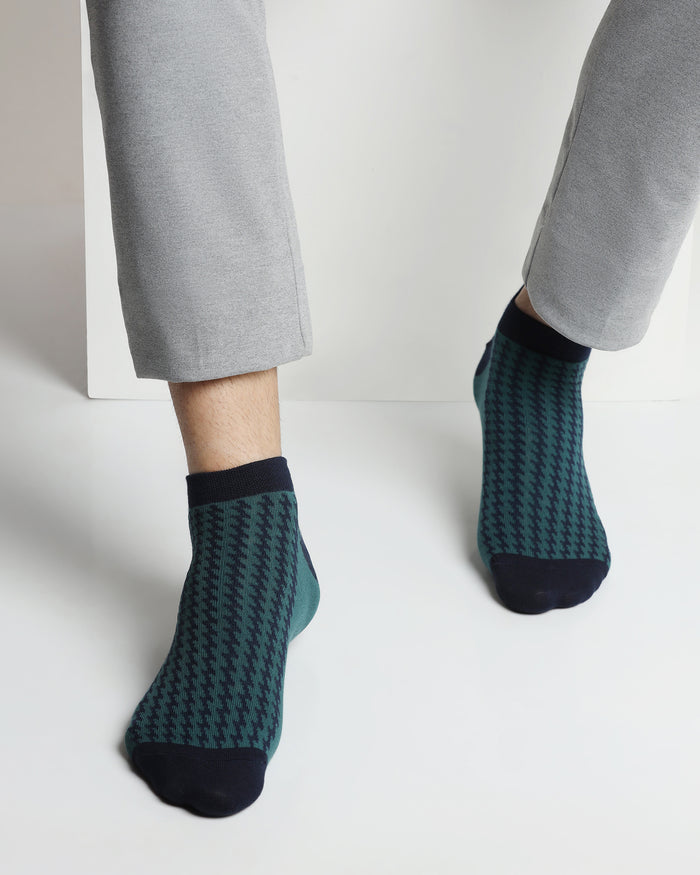 Combed Cotton Ankle Length Socks Pack of 3 - Araca
