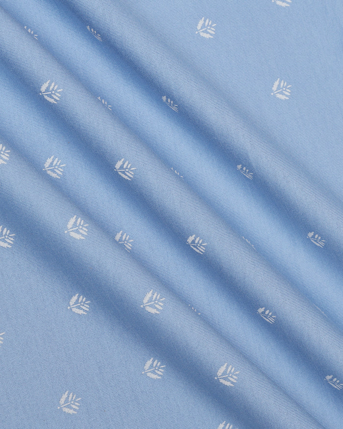 Cool Blue Printed Polo - Joey