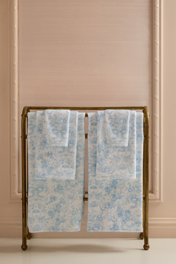 Cotton Bath Towel - NANTUCKET BLUE