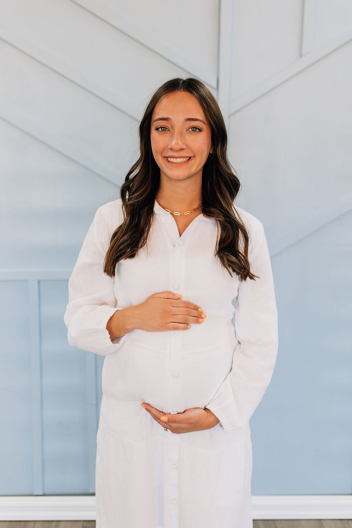 Cotton LDS Temple Zipper Dress