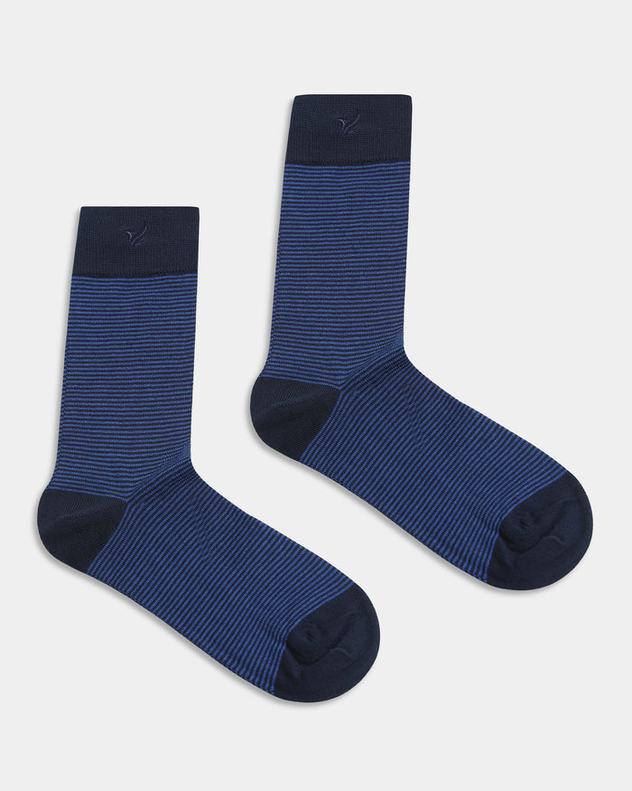 Cotton Multi Color Knitted Socks - Arctic
