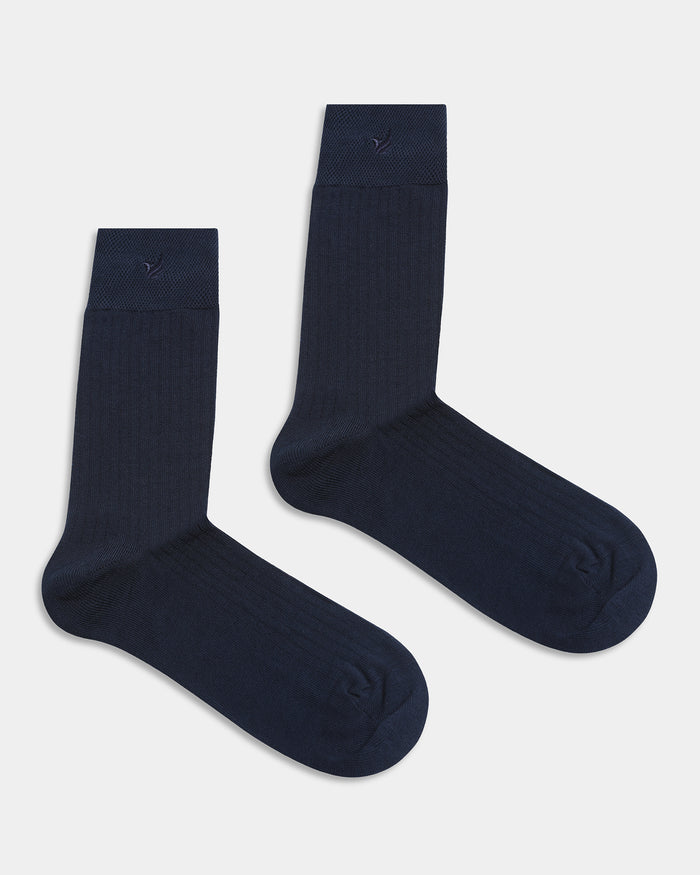 Cotton Multi Color Knitted Socks - Arctic