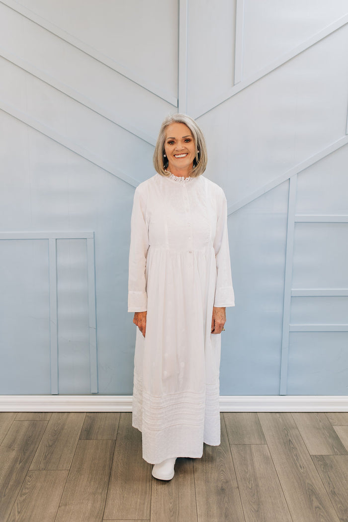 Cotton Vanilla Temple Dress
