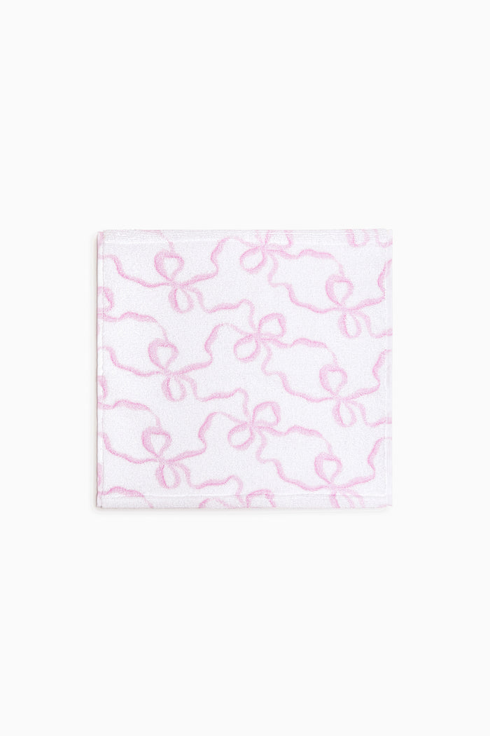 Cotton Wash Cloth - PINK BONNET