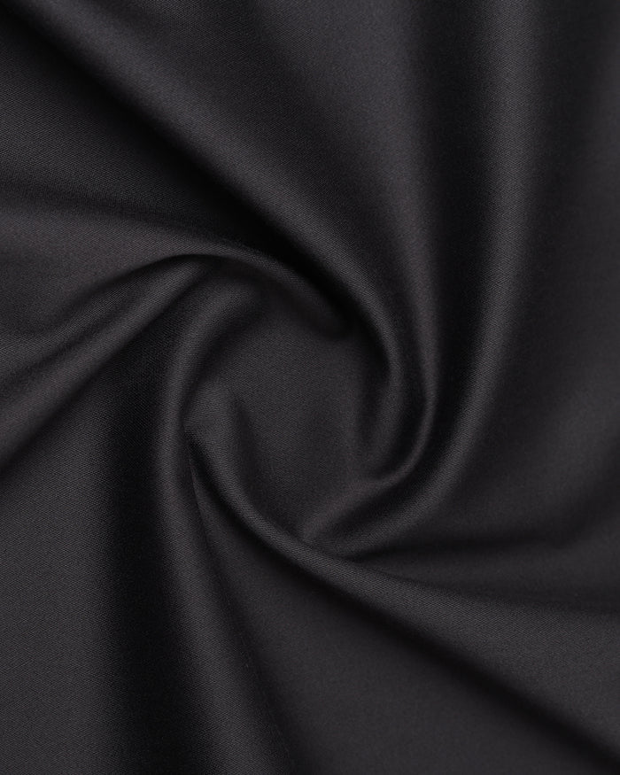 Dark Grey Half Sleeve Unwrinkle Solid Shirt - Sylvia