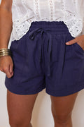 Darling Delight Navy Shorts