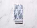 Dish Towel in Sky Blue Squiggles