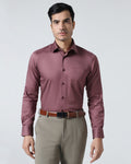 Dusty Pink Unwrinkle Solid Shirt - Sylvia