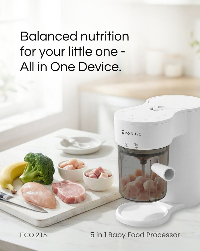 EcoNuvo ECO215 5-in-1 Baby Food Processor