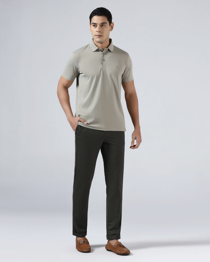 Ecru TechPro Textured Polo - Hina