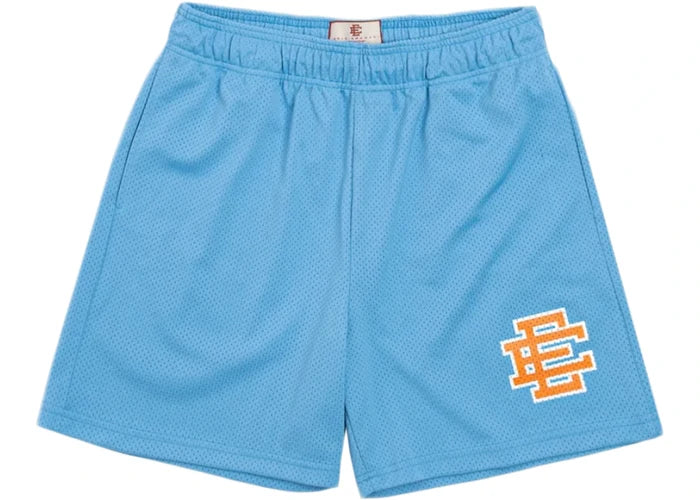 EE Shorts - Carolina blue /Orange - Clique Apparel