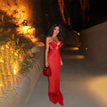 Elegant Ruffed Prom Dresses Arabic Customized Sleeveless Pleat Mermaid Tulle Evening Gown Party Dress