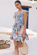 Ella Top- Corfu Blue