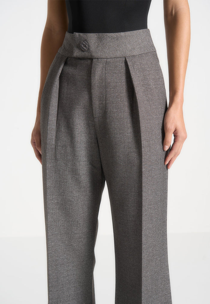 elsa-high-waisted-tailored-trousers-grey-marl