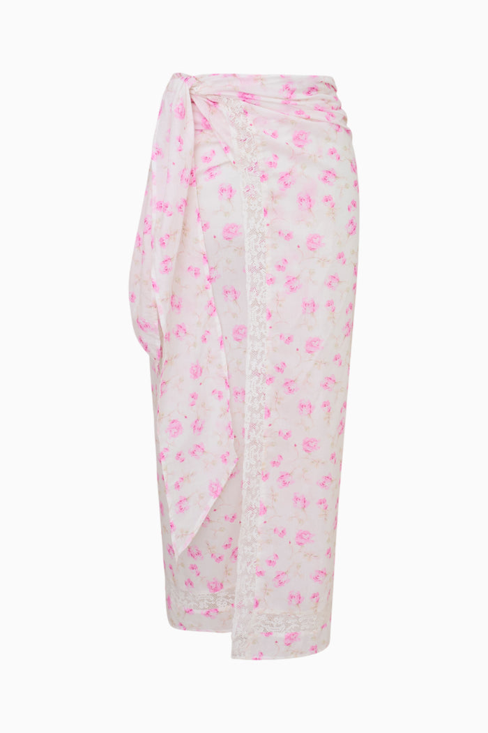 Emabella Fragrance Print Pareo - STERLING DUSK