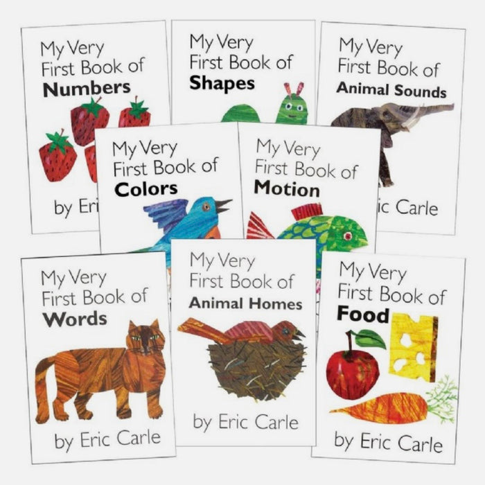 Eric Carle My Very First Book Set (8 Books)