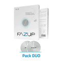 Fazup Anti-Radiation Sticker Patch SILVER (Duo Pack)