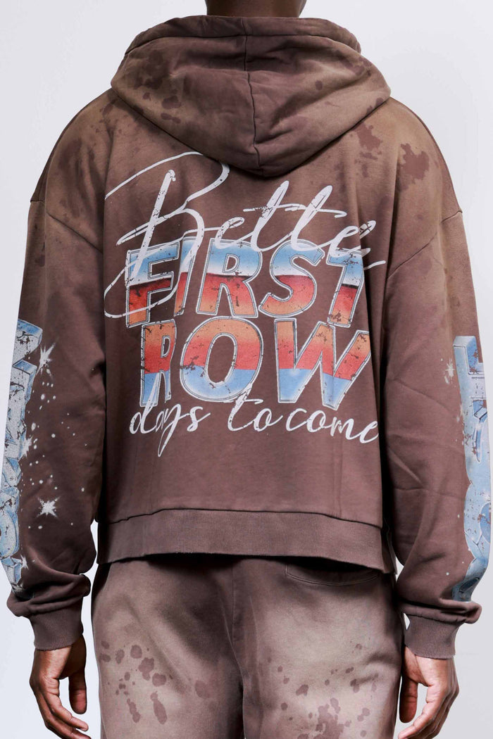First Row -  POST HUMAN NEW BORN HOODIE - Clique Apparel