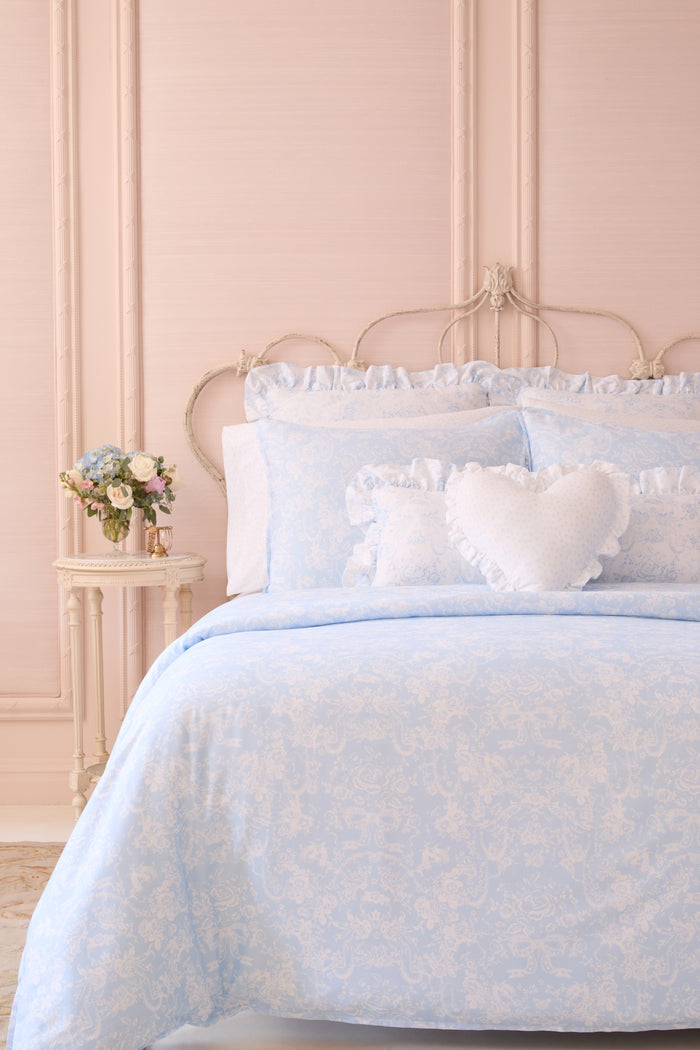 Floral Duvet Cover + Sham Set - ICY WIND