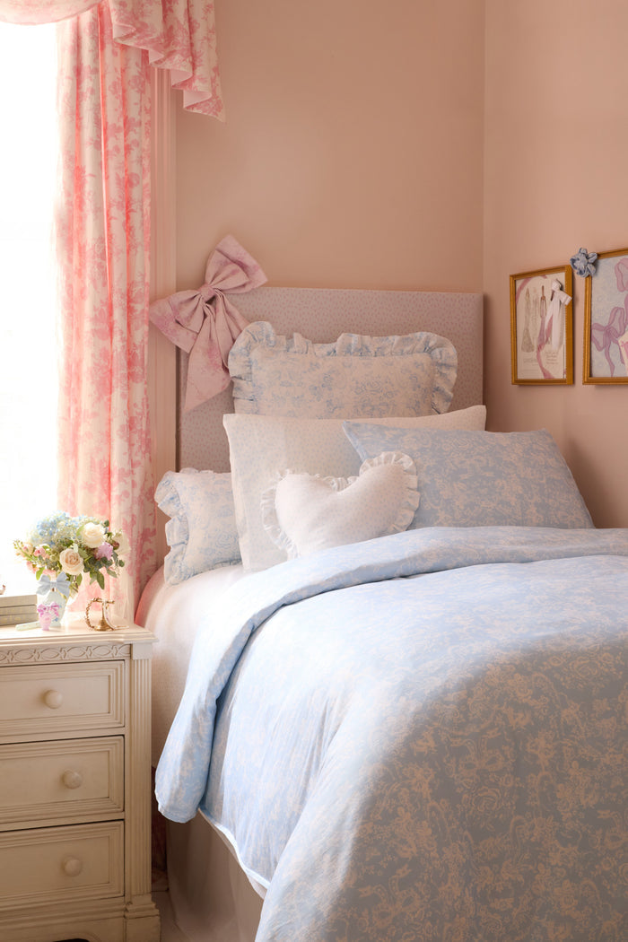Floral Duvet Cover + Sham Set - ICY WIND