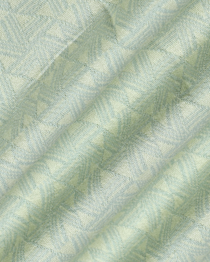 Frost Green Textured Polo - Sky