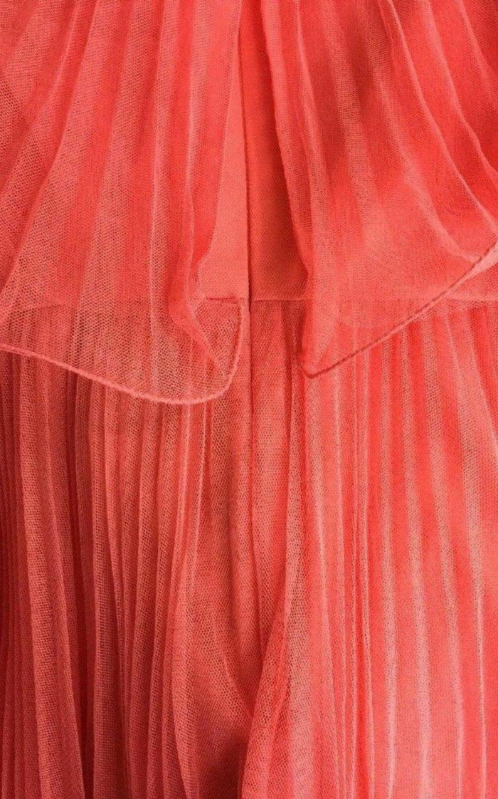 BCBGMAXAZRIA Galia Shalom Sunburst Pleated Dress - Runway Catalog