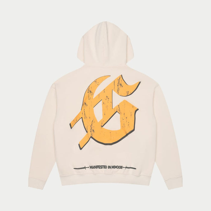 Godspeed - Chrome Liberty Zip Up Hoodie - Bone - Clique Apparel