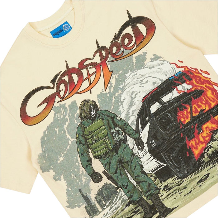 Godspeed- Khaos Tee - Bone - Clique Apparel