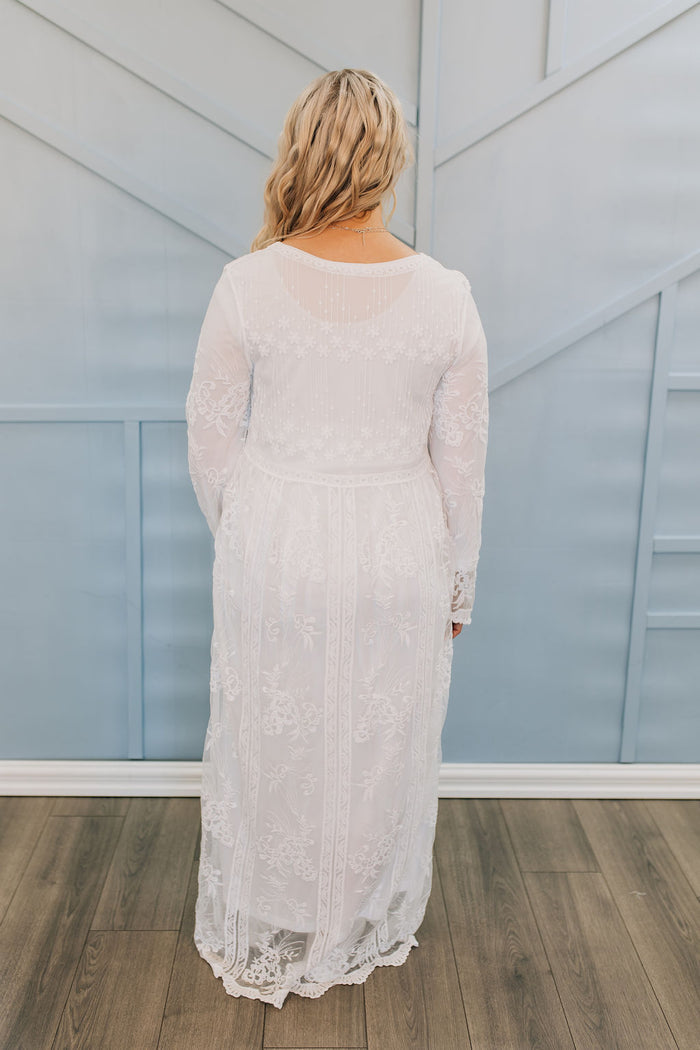 Grace Temple Dress Available in 1X, 2X, 3X