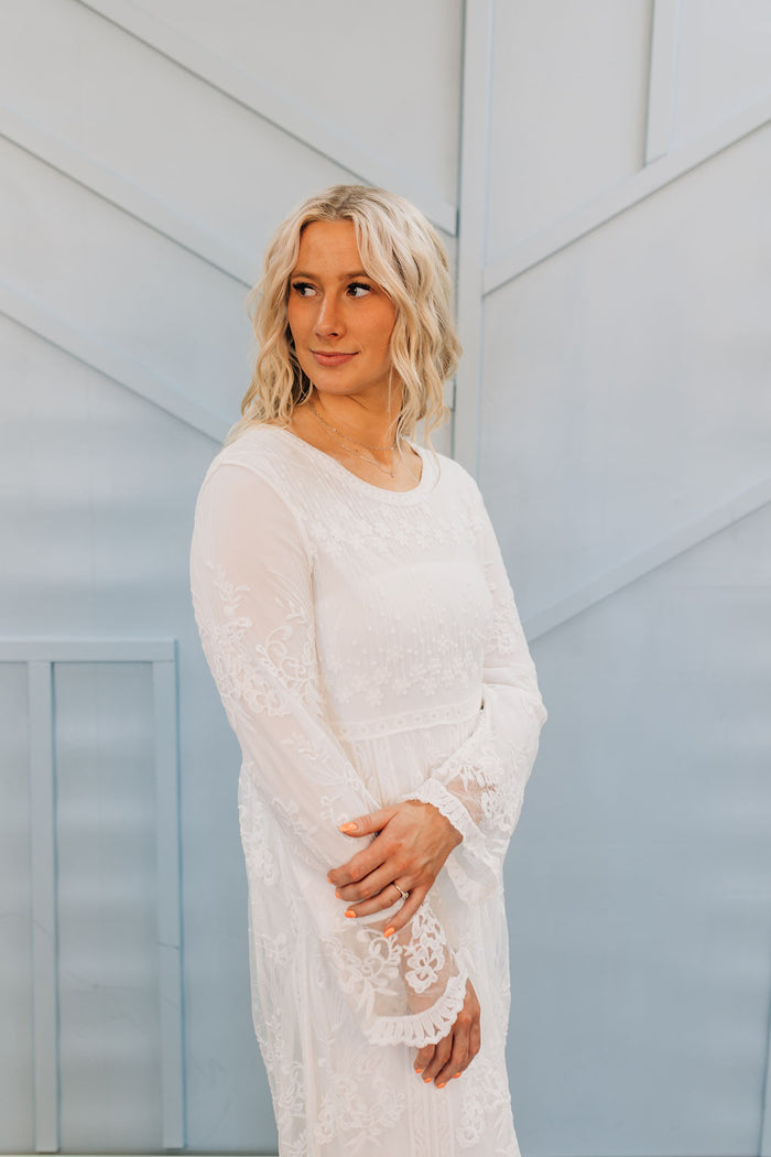 Grace Temple Dress Available in 1X, 2X, 3X