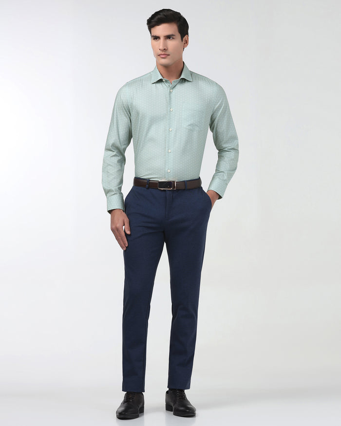 Green Printed Shirt - Anise