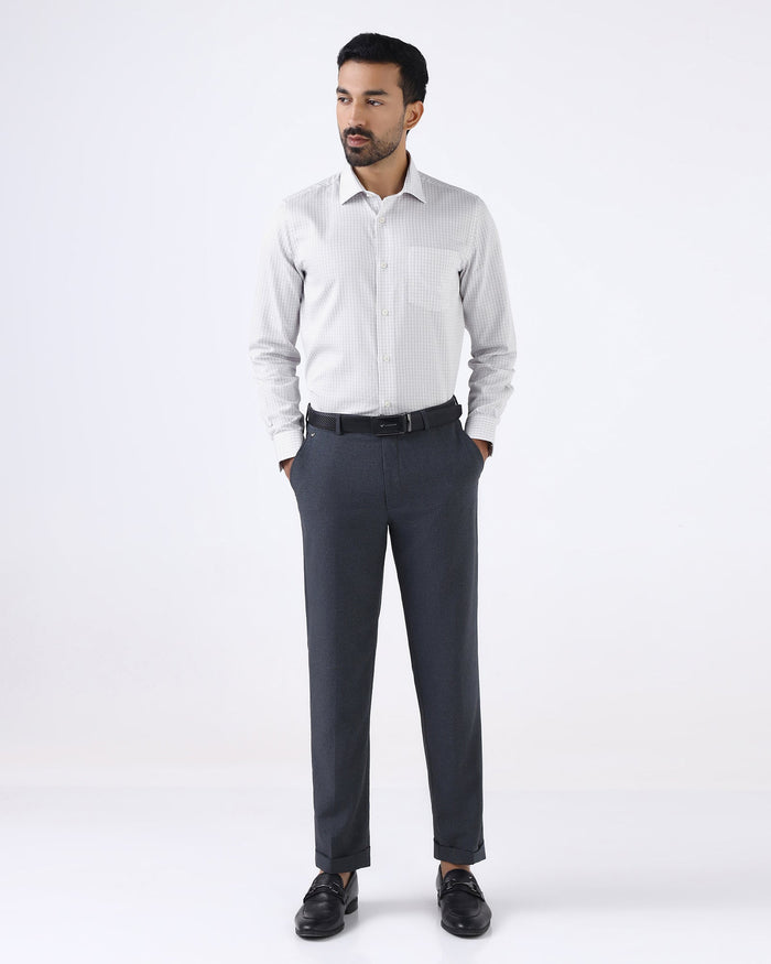 Grey Check Shirt - Dennis