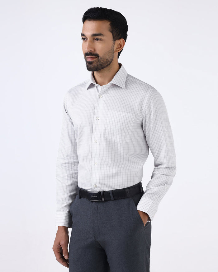 Grey Check Shirt - Dennis