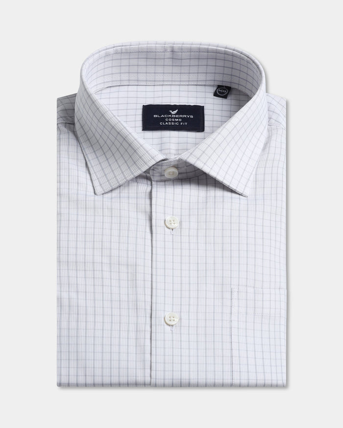 Grey Check Shirt - Dennis