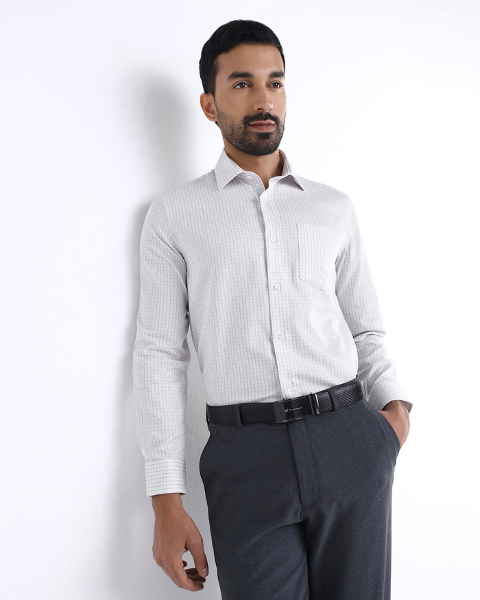 Grey Check Shirt - Dennis