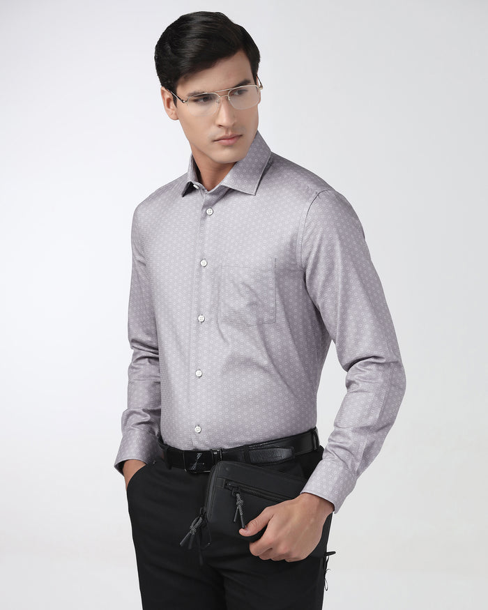 Grey Printed Shirt - Anise