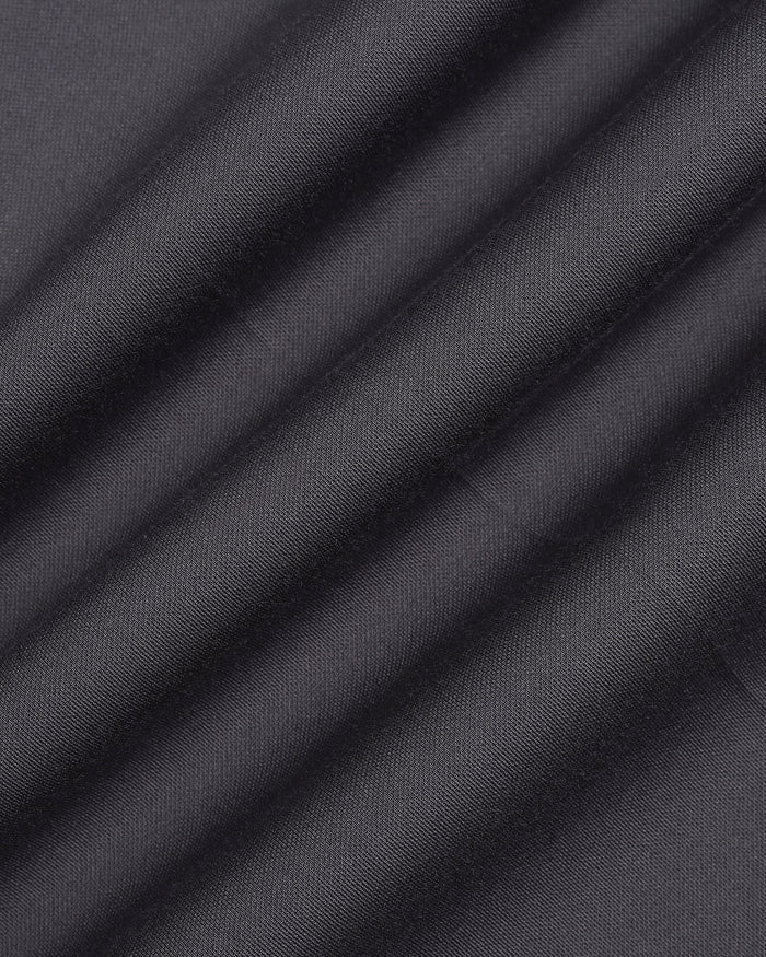 Grey Solid Trouser - Oak